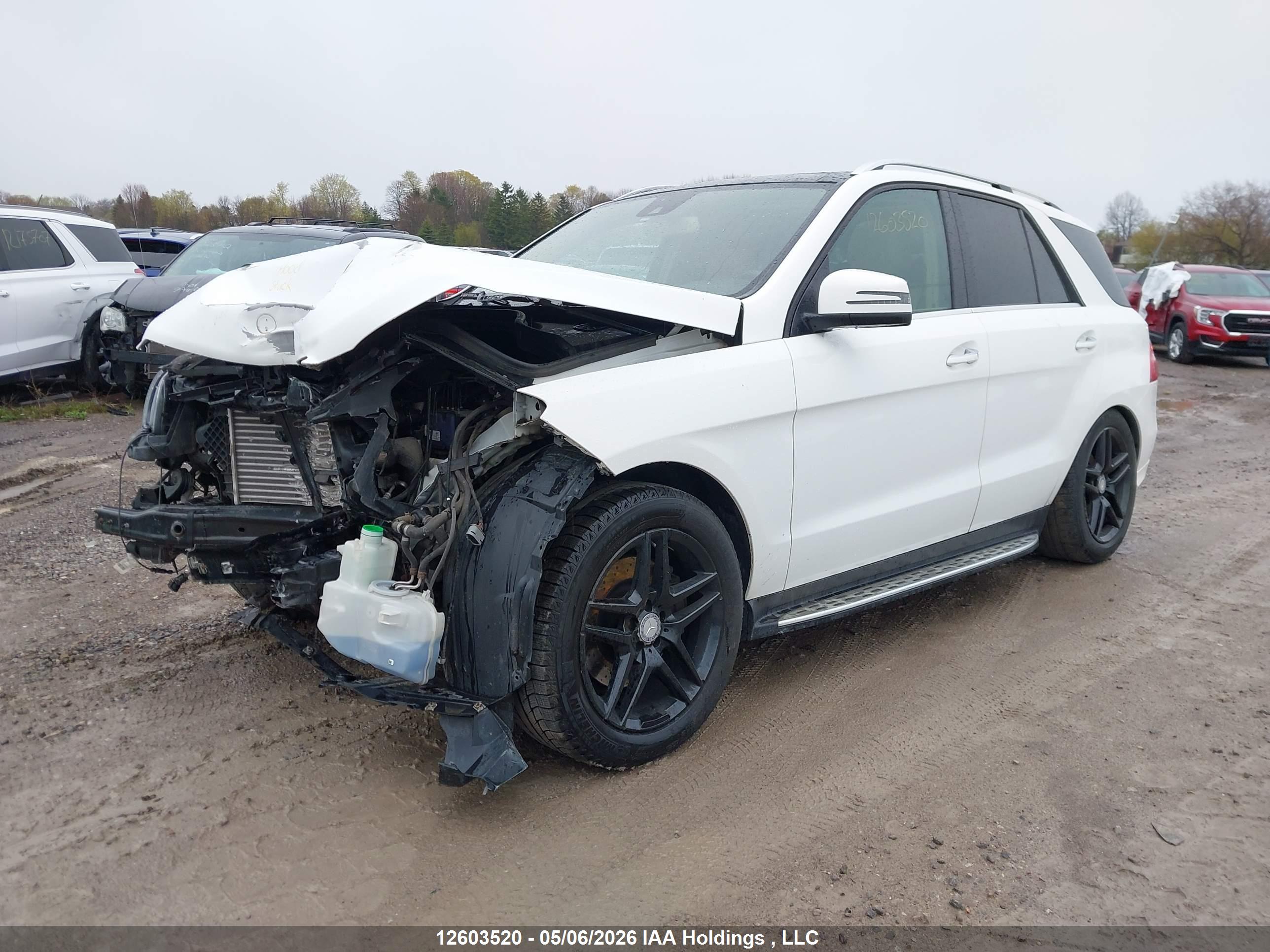 2015 MERCEDES-BENZ Ml-Class — VIN 4JGDA2EB5FA539698 — photo 2